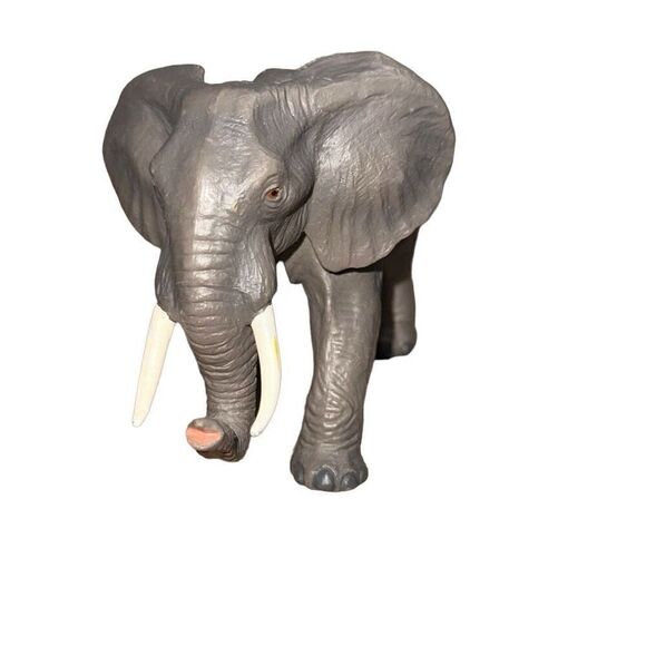 Safari Ltd. Miami, Fla. Bull Elephant, 1996, Trunk Turned Upward - Picture 2 of 8